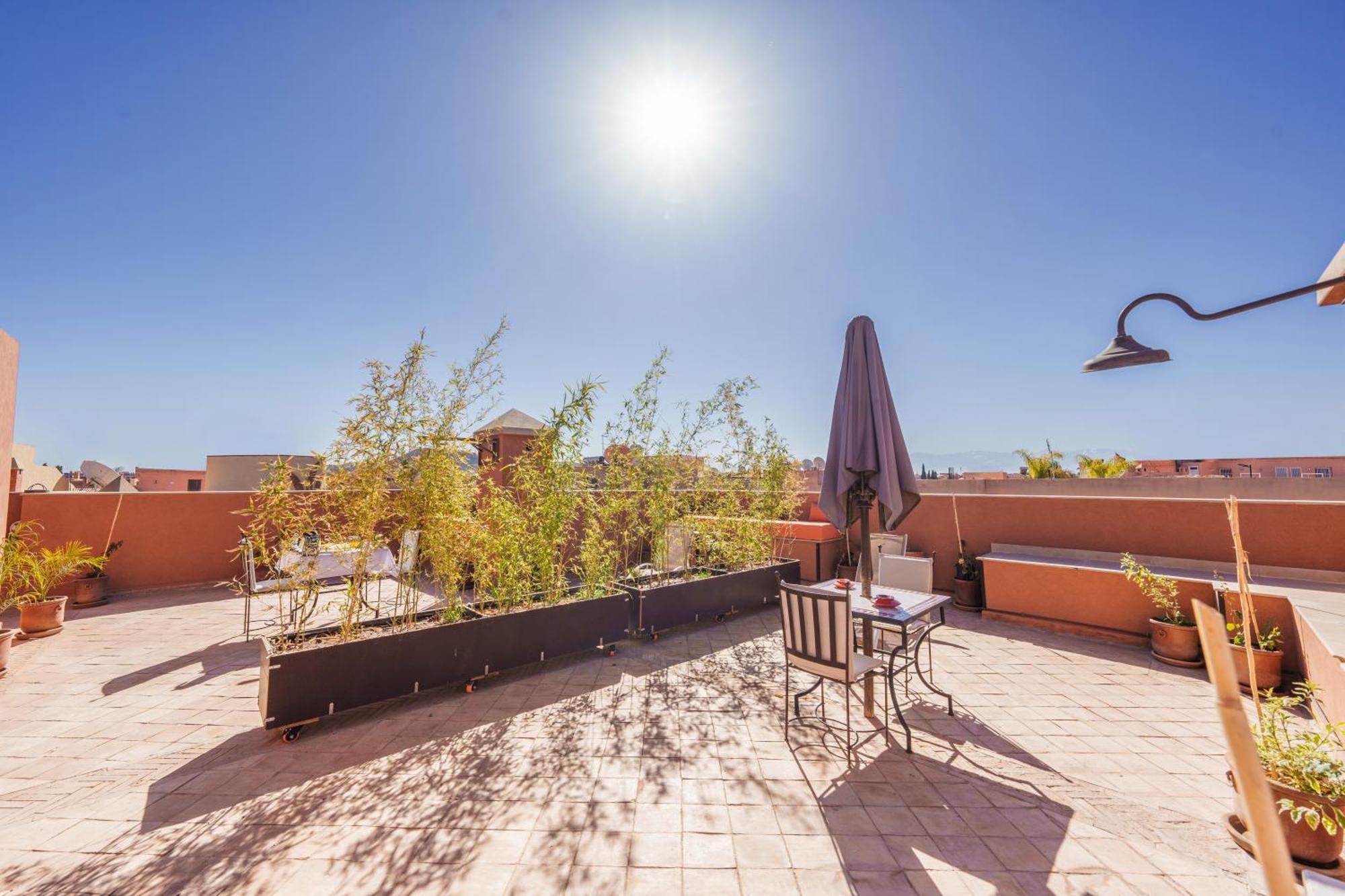 Riad Ushuaia La Villa - Centre Marrakech Marrakesh Bagian luar foto