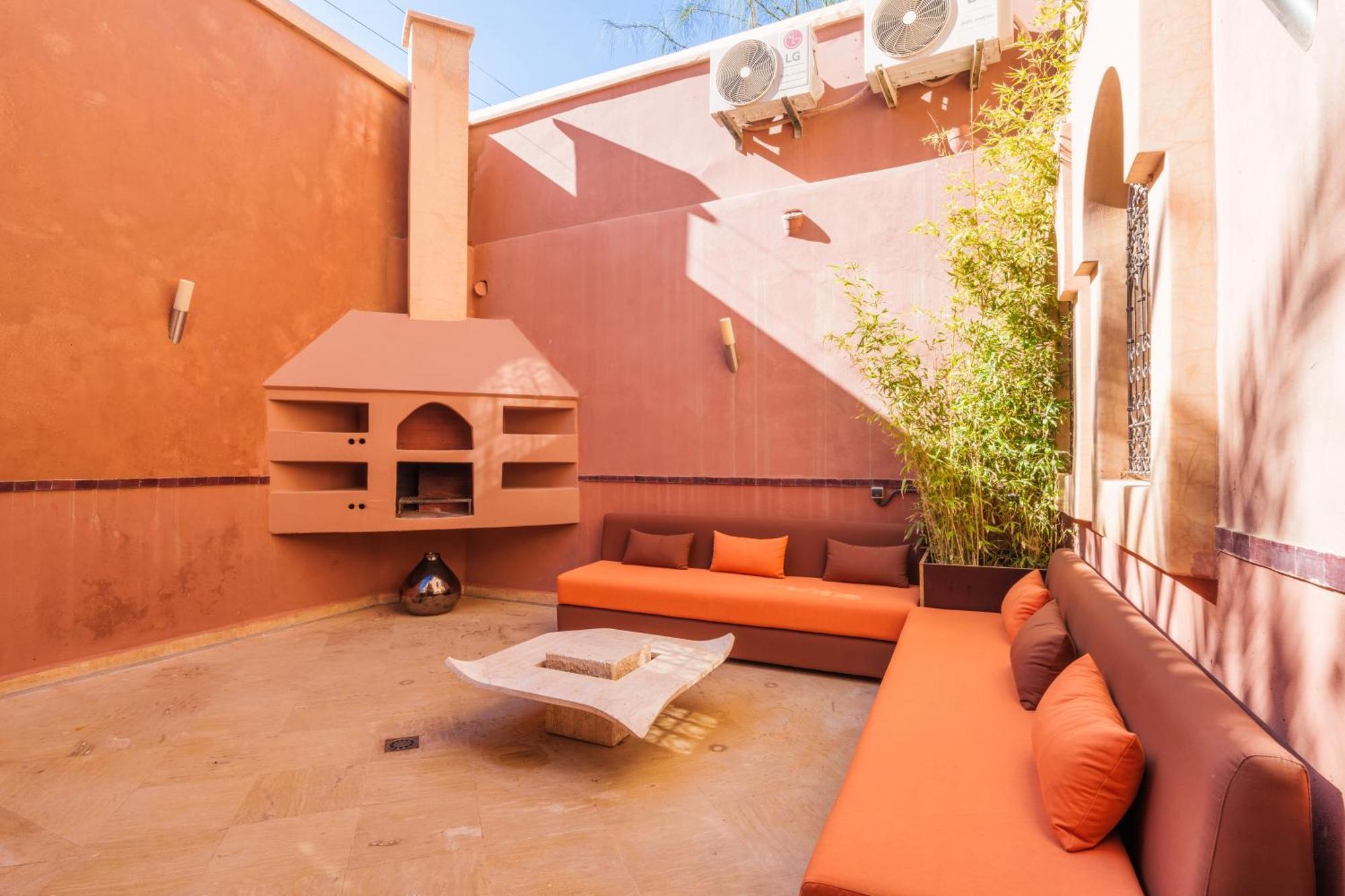 Riad Ushuaia La Villa - Centre Marrakech Marrakesh Bagian luar foto