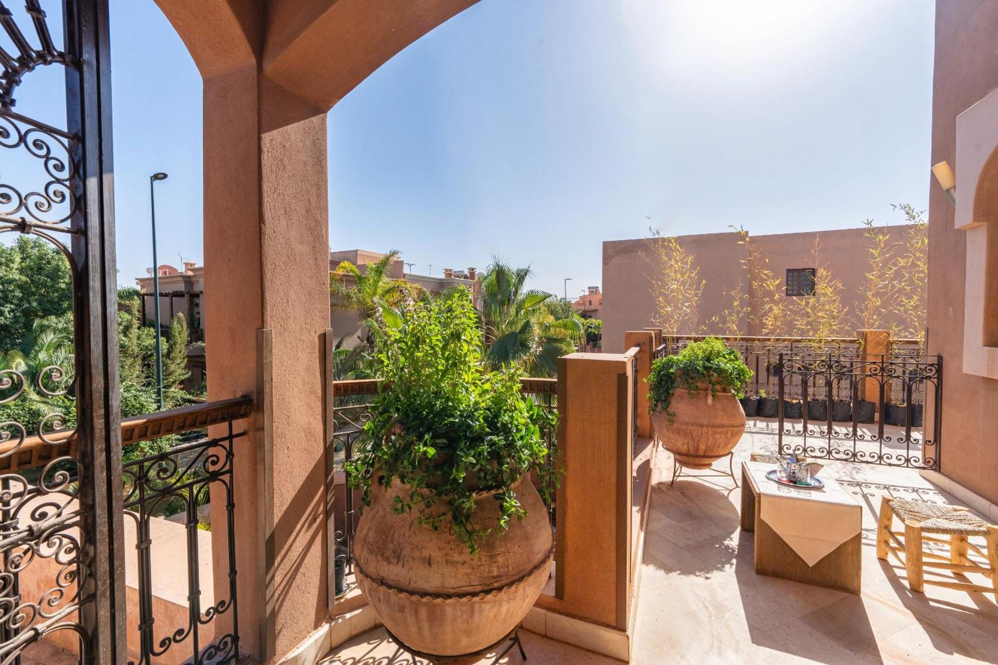 Riad Ushuaia La Villa - Centre Marrakech Marrakesh Bagian luar foto