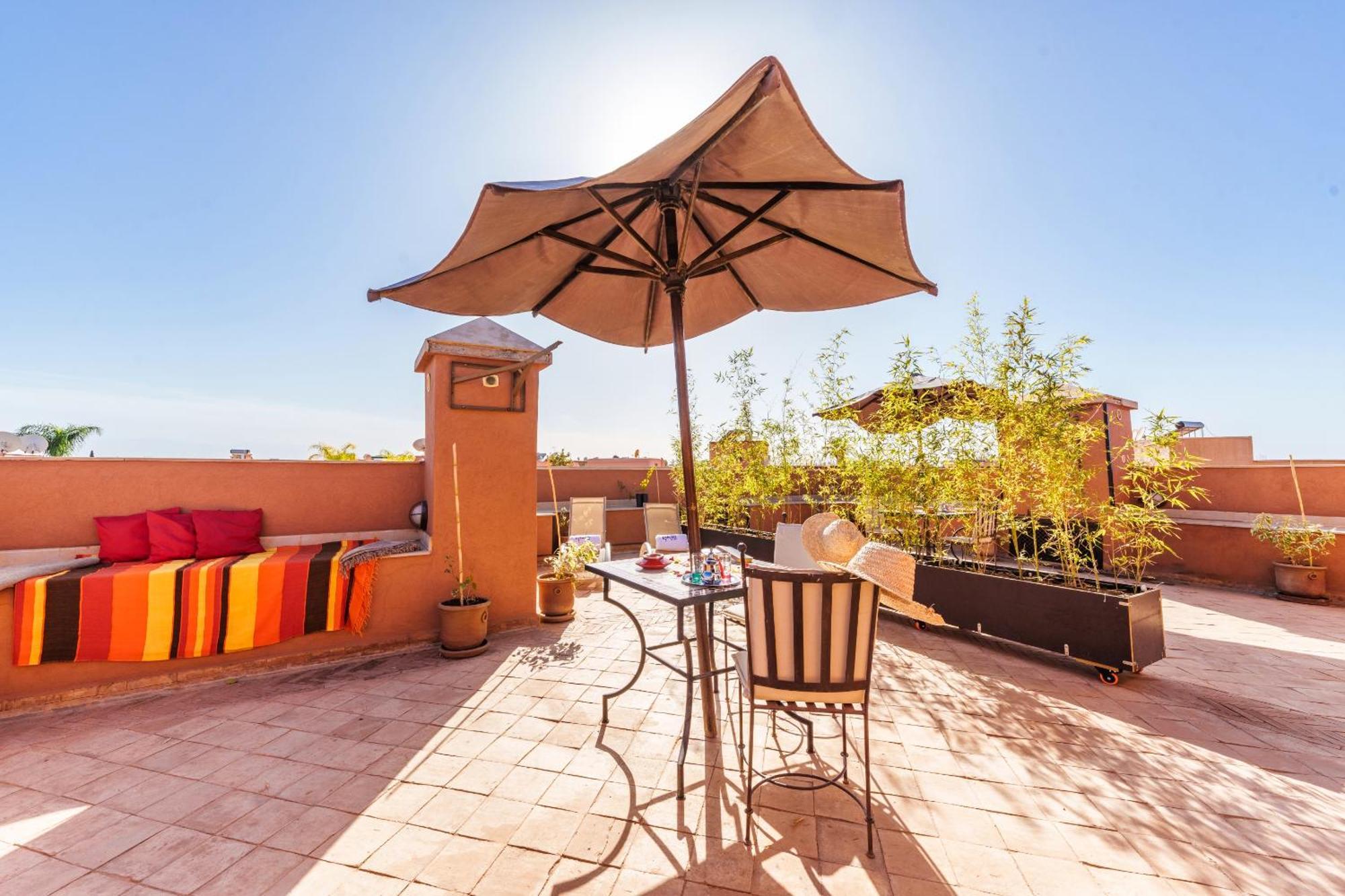 Riad Ushuaia La Villa - Centre Marrakech Marrakesh Bagian luar foto